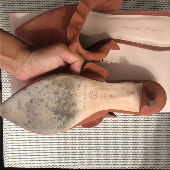 LOEFFLER RANDALL RUFFLE MULES - Picture 4 of 6